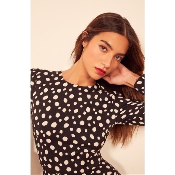 Reformation creed dress sz 2 - Picture 6 of 7